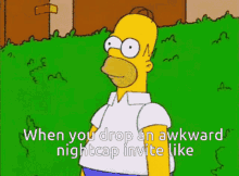 Homer Awks Momo GIF - Homer Awks Momo GIFs
