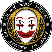Cwh Clay Was Here Sticker - Cwh Clay Was Here No System Is Safe Stickers