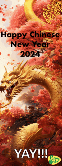 Happy Chinese New Year 2024 Year Of The Dragon GIF