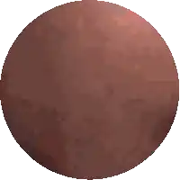 a pixelated image of a person 's face in a circle .