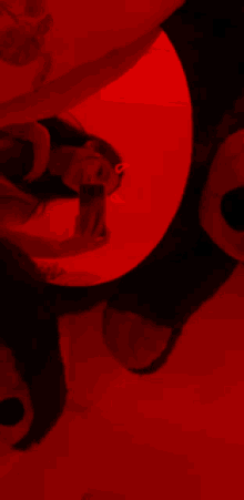 Selfie Red Light GIF - Selfie Red Light Filter GIFs