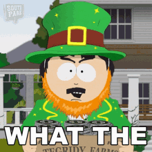 what the fuck randy marsh south park south park credigree weed st patricks day south park s25e6