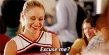 Glee Kitty Wilde GIF - Glee Kitty Wilde Excuse Me GIFs