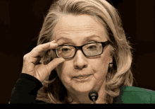 Hillary Clinton GIF - Dealwithit Hillaryclinton Glasses GIFs