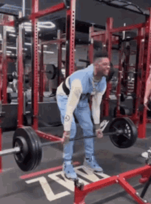Blueface Lifting GIF - Blueface Lifting Weights GIFs
