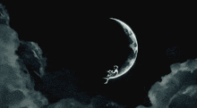 Clouds Moon GIF - Clouds Moon Child GIFs
