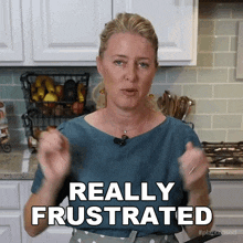 Really Frustrated Jill Dalton GIF - Really Frustrated Jill Dalton The Whole Food Plant Based Cooking Show GIFs