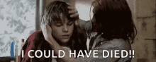 Gilbert Grape I Could Have Died GIF - Gilbert Grape I Could Have Died Hugs GIFs
