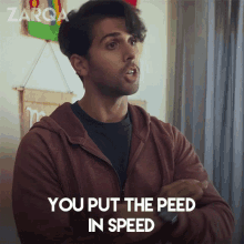 You Put The Peed In Speed Tariq GIF - You Put The Peed In Speed Tariq Zarqa GIFs