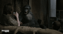 Planet Of The Apes Koba GIF - Planet Of The Apes Koba Laugh GIFs