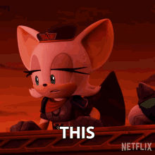 This Has Literally Never Happened Rouge The Bat GIF - This Has Literally Never Happened Rouge The Bat Sonic Prime GIFs