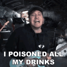 I Poisoned All My Drinks Tyler Zanon GIF - I Poisoned All My Drinks Tyler Zanon Youth Fountain GIFs