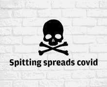 stop spitting stop india spitting covid spreads death