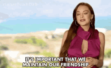 Its Important That We Maintain Our Friendship Stay Friends GIF - Its Important That We Maintain Our Friendship Stay Friends Lets Be Friends GIFs