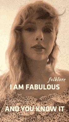 you know it fabulous taylor