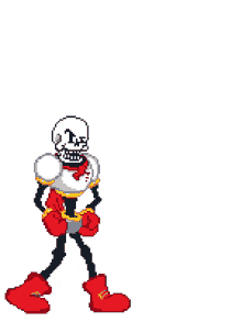 pixel skeleton