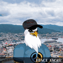 Peace Eagle Peace Eagle Nft GIF - Peace Eagle Peace Eagle Nft Party GIFs