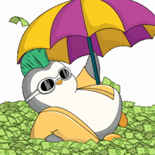 money crypto rain penguin cash