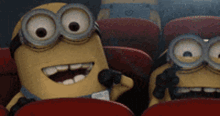 minions excited happy clapping applause