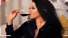Mihlali Sip Wine GIF - Mihlali Sip Wine Sipping GIFs