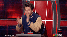 Clapping Niall Horan GIF - Clapping Niall Horan The Voice GIFs