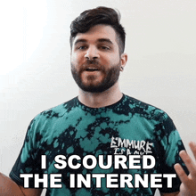 I Scoured The Internet Andrew Baena GIF - I Scoured The Internet Andrew Baena I Searched Every Corner Of The Internet GIFs
