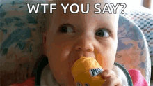 Baby Disgusted GIF - Baby Disgusted Wtf GIFs