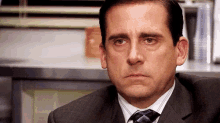 Annoyed Steve Carrell GIF - Annoyed Steve Carrell Not Funny GIFs
