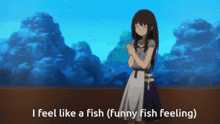 Lycoris Recoil Fish GIF - Lycoris Recoil Fish Anime GIFs