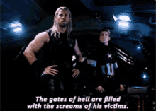 Victims Thor GIF - Victims Thor The Gates Of Hell GIFs