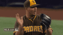 San Diego Padres Jhoulys Chacin GIF - San Diego Padres Jhoulys Chacin Clapping GIFs