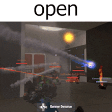 a screenshot of a video game called open