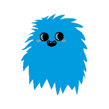 Cute Monster GIF - Cute Monster Blue Monster GIFs