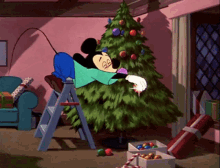 Mickey Mouse Christmas Tree GIF - Mickey Mouse Christmas Tree Xmas Tree GIFs