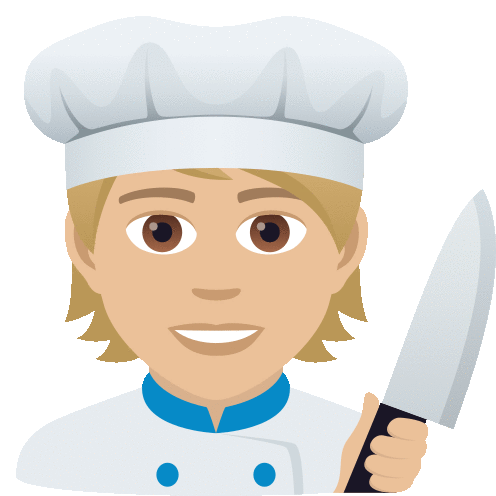 Cook Joypixels Sticker - Cook Joypixels Chef Stickers