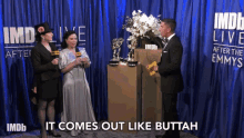 It Comes Out Like Buttah After The Emmys GIF - It Comes Out Like Buttah After The Emmys Live GIFs