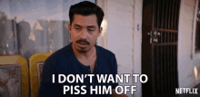 I Dont Want To Piss Him Off Carlos Santos GIF - I Dont Want To Piss Him Off Carlos Santos Chris Morales GIFs