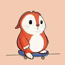 Skate Skate Board GIF - Skate Skate Board Bunny GIFs