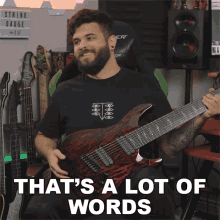 Thats A Lot Of Words Andrew Baena GIF - Thats A Lot Of Words Andrew Baena Mouthful GIFs