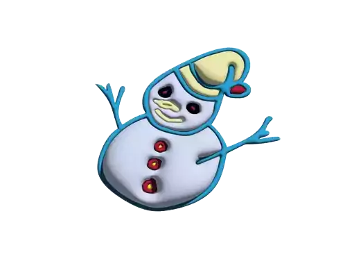 Snowman Maddeals Sticker - Snowman Snow Maddeals Stickers
