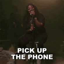 Pick Up The Phone Saint Bodhi GIF - Pick Up The Phone Saint Bodhi Antisocial Song GIFs