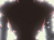 a silhouette of a person with spikes on their sleeves