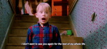 Saying Goodbye To Relatives After The Holidays GIF - Home Alone Macaulay Culkin Kevin GIFs