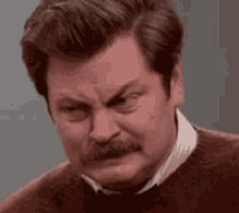 Angry Ron Swanson GIF - Angry Ron Swanson Parks And Rec GIFs