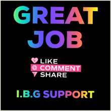 Great Job Ibgsupport GIF - Great Job Great Ibgsupport GIFs