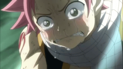 natsu crying gif
