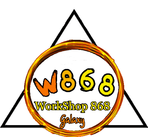Workshop868 W868 Sticker - Workshop868 W868 Stickers