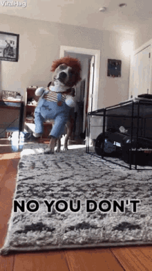No You Dont Chucky Doll GIF - No You Dont Chucky Doll Dogs GIFs
