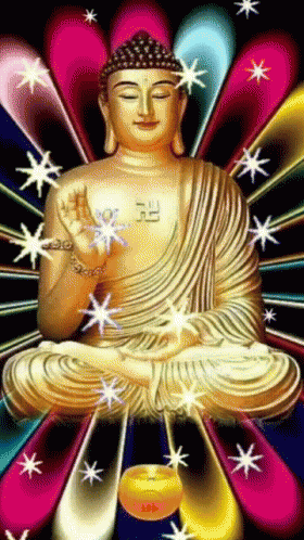 Buddha Animation Background, Buddha Meditation Animation Video, Buddha  Animation Background On Nature In Meditation Body Postures, Buddha  Meditation In Nature Sun Rising And Wind Blows Flowers Moving 21205002  Stock Video at Vecteezy