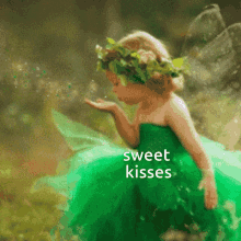 Kissing Angel Sweet Kisses GIF - Kissing Angel Sweet Kisses Fairy GIFs